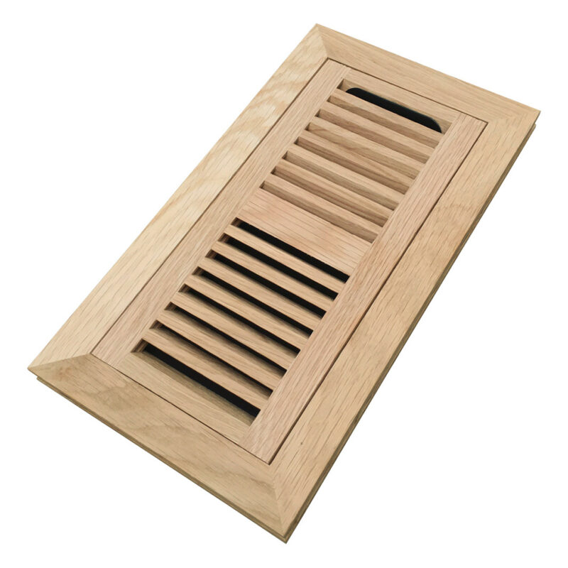 white oak floor register